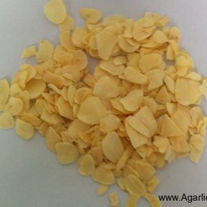 Flocos de alho desidratado sem raiz